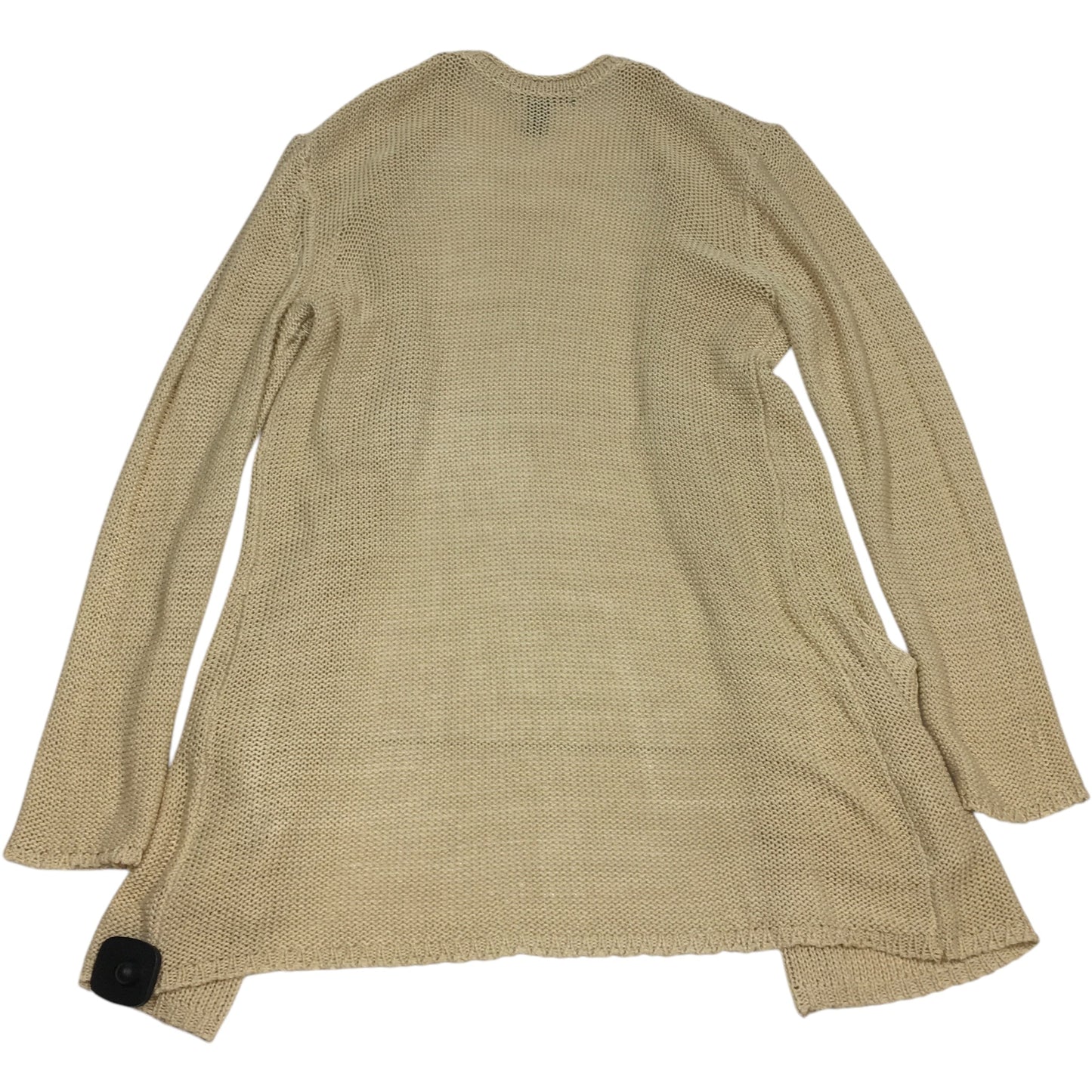 Sweater Cardigan By Forever 21 In Tan, Size: S