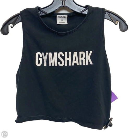 Athletic Tank Top By Gym Shark In Black, Size: M