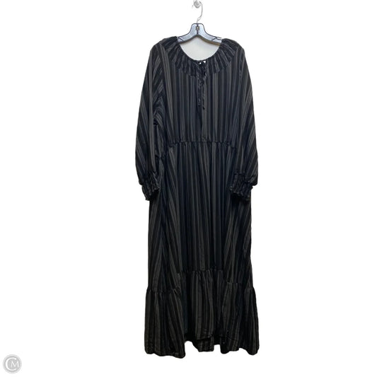 Dress Casual Maxi By Terra & Sky In Black, Size: 3x