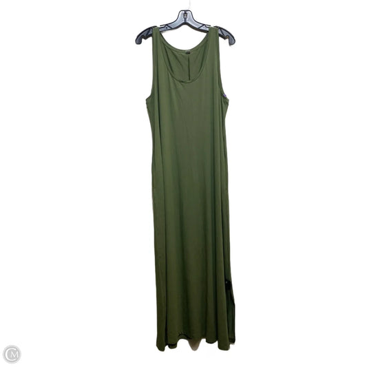 Dress Casual Maxi By Old Navy In Green, Size: Xxl