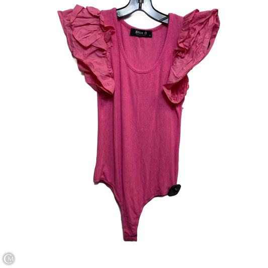 Bodysuit By Blue B In Pink, Size: M