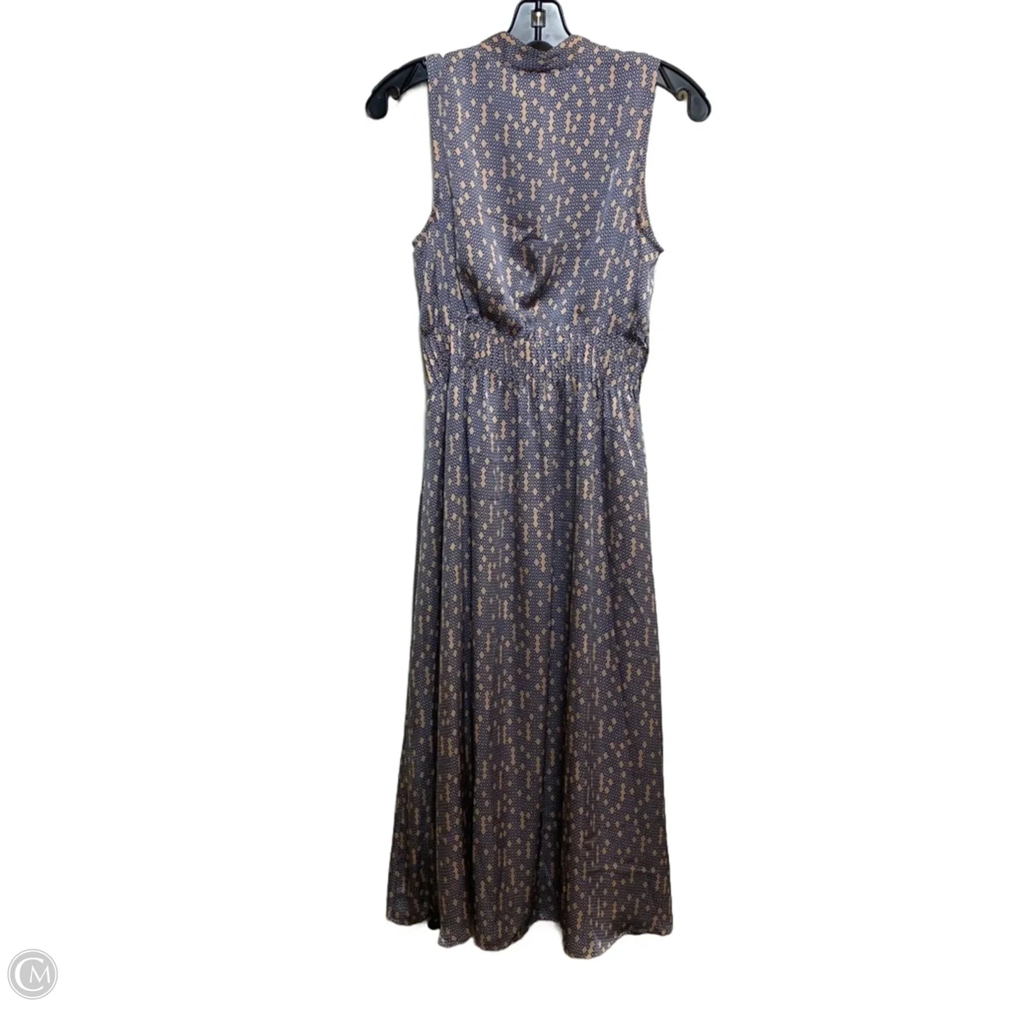 Dress Casual Midi By Equipment In Blue & Pink, Size: Xs
