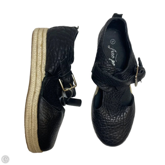 Sandals Heels Platform By Free People In Black, Size: 6.5