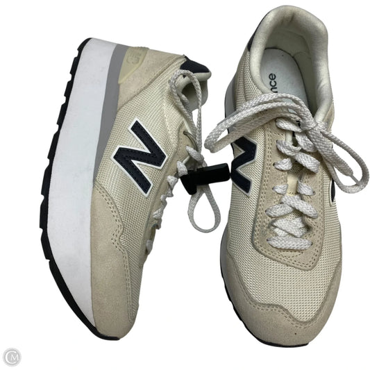Shoes Sneakers Platform By New Balance In Cream, Size: 7.5