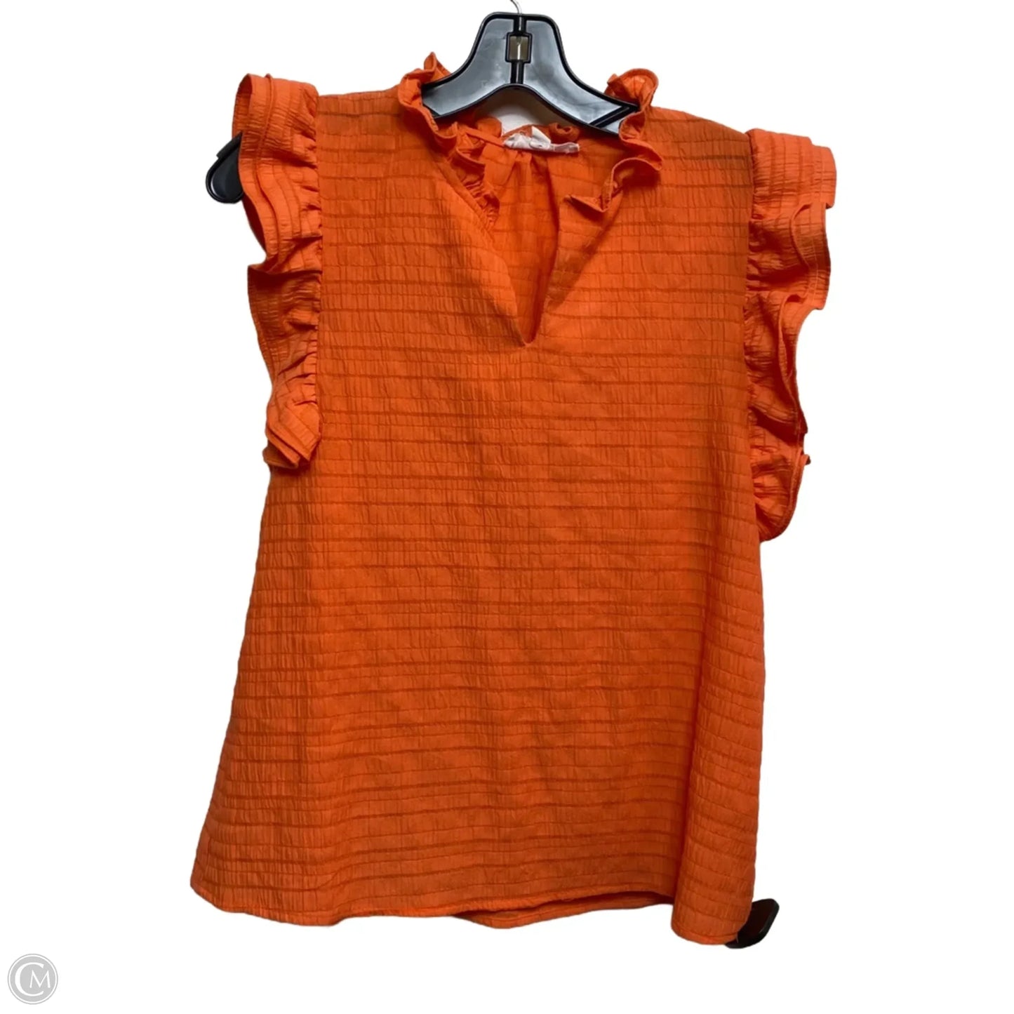 Top Sleeveless By Thml In Orange, Size: M