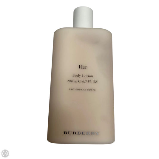 Accessory Luxury Designer Label By Burberry