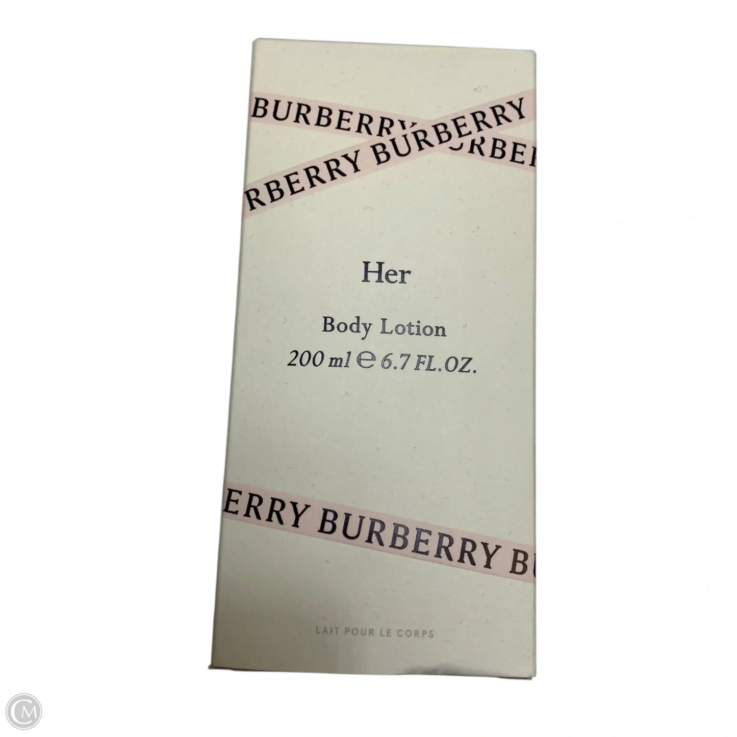 Accessory Luxury Designer Label By Burberry