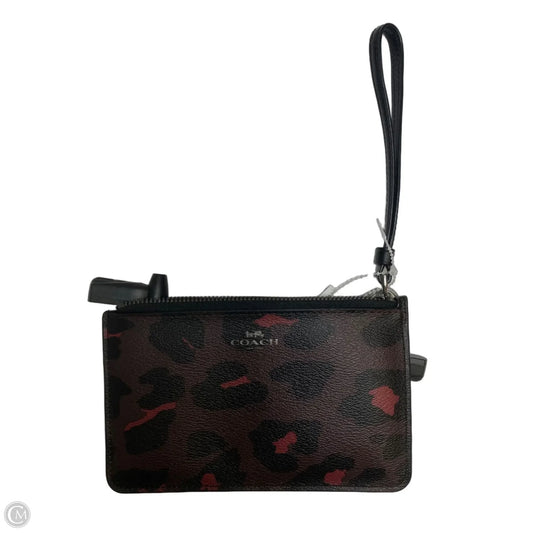 Wristlet Designer By Coach, Size: Medium