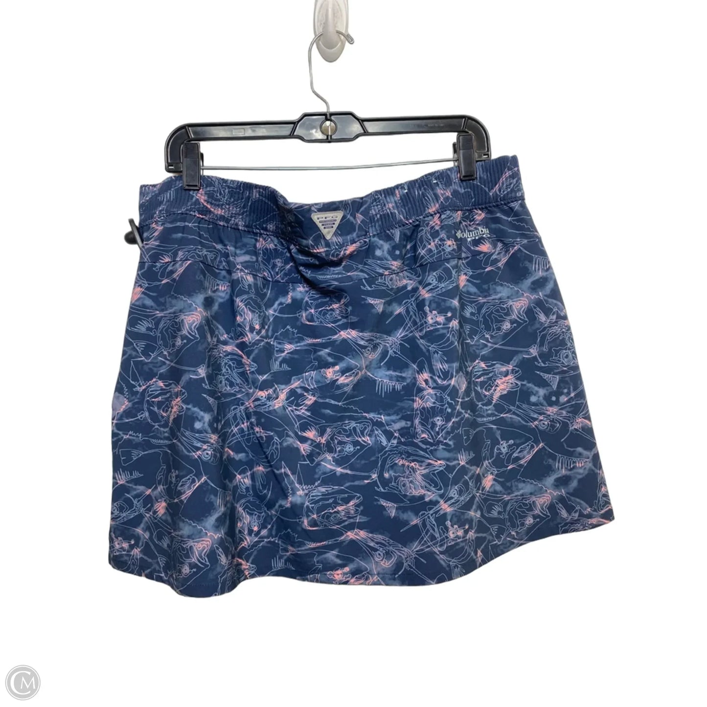 Athletic Skort By Columbia In Blue, Size: Xl