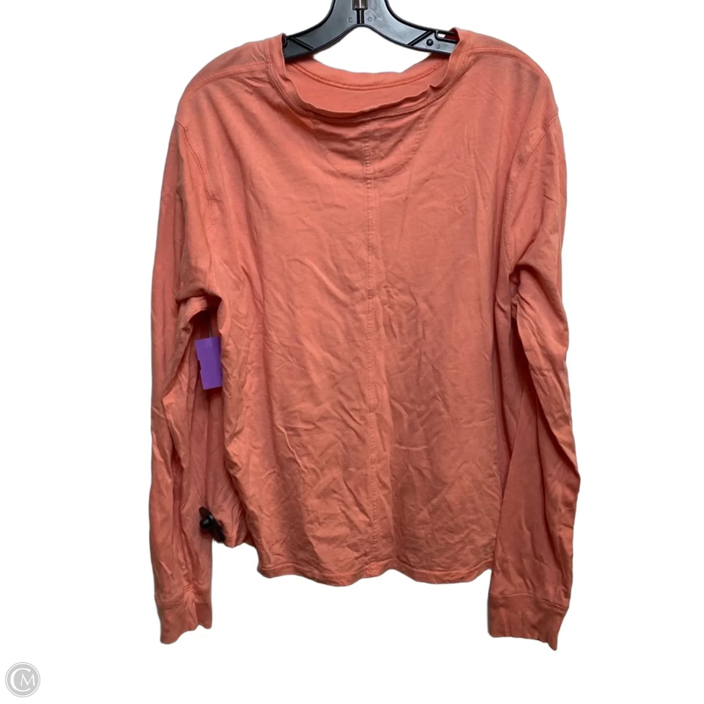 Top Long Sleeve By Carhartt In Coral, Size: Xl