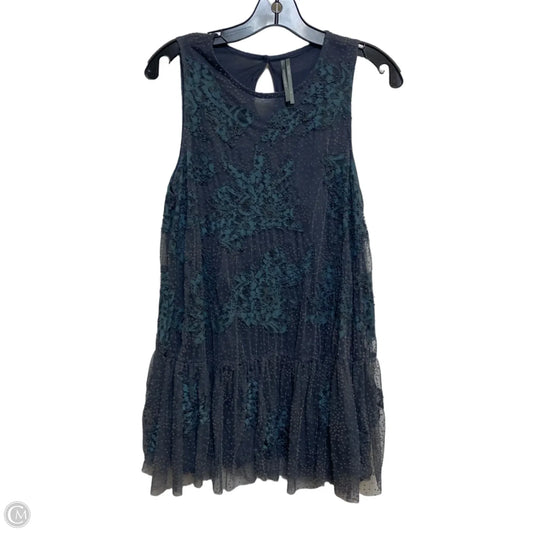 Dress Casual Short By Anthropologie In Blue, Size: M