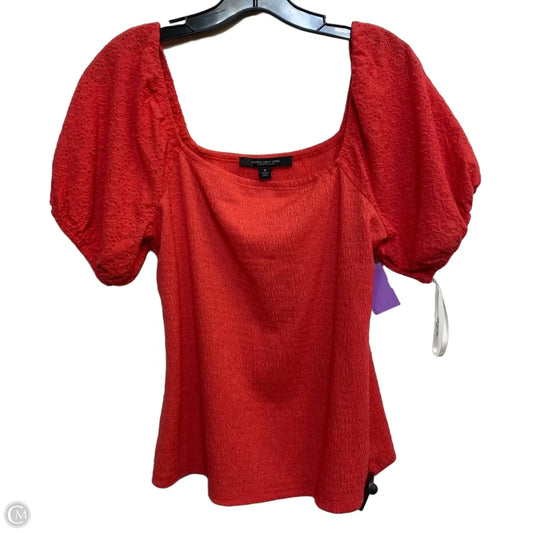 Top Short Sleeve By Marc New York In Red, Size: M