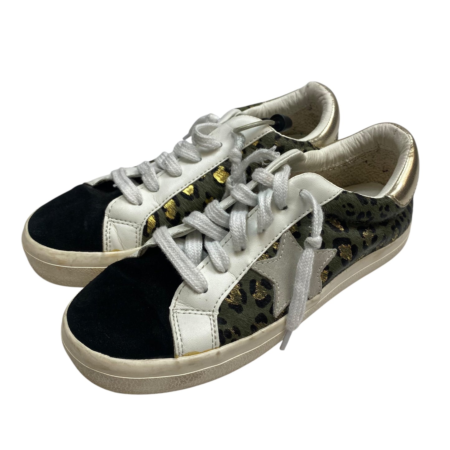 Shoes Sneakers By Mmm In Animal Print, Size: 6.5