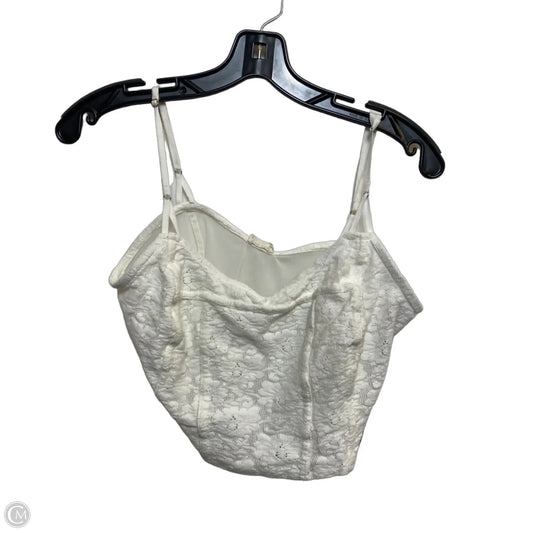 Top Sleeveless By Free People In White, Size: M