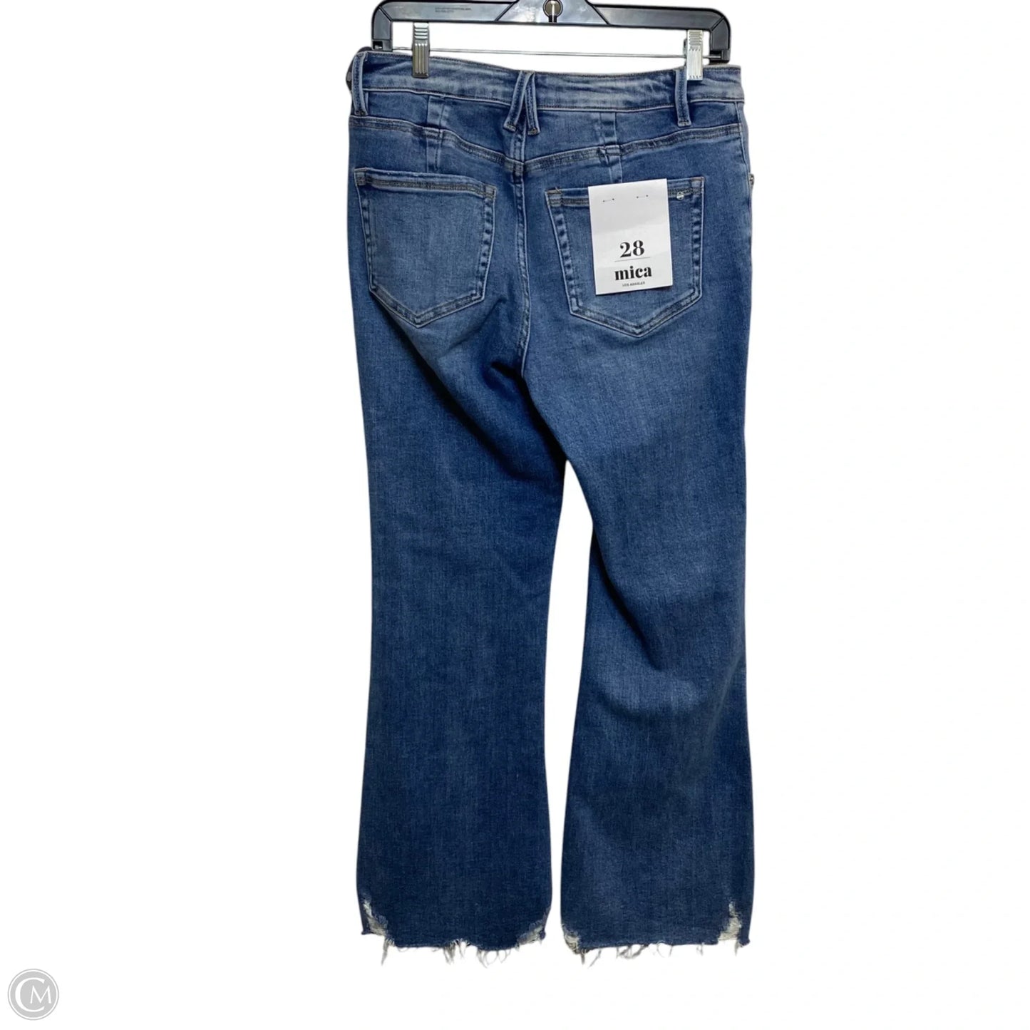 Jeans Straight By Mica In Blue Denim, Size: 6