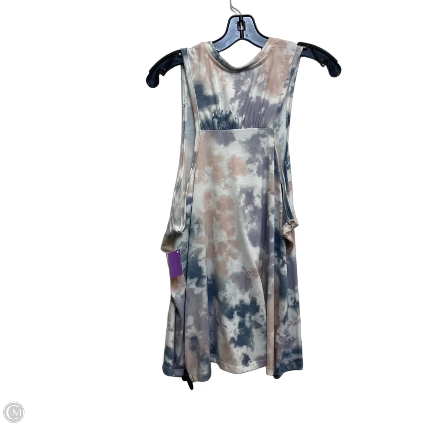 Top Sleeveless By Terra & Sky In Blue & Purple, Size: 3x