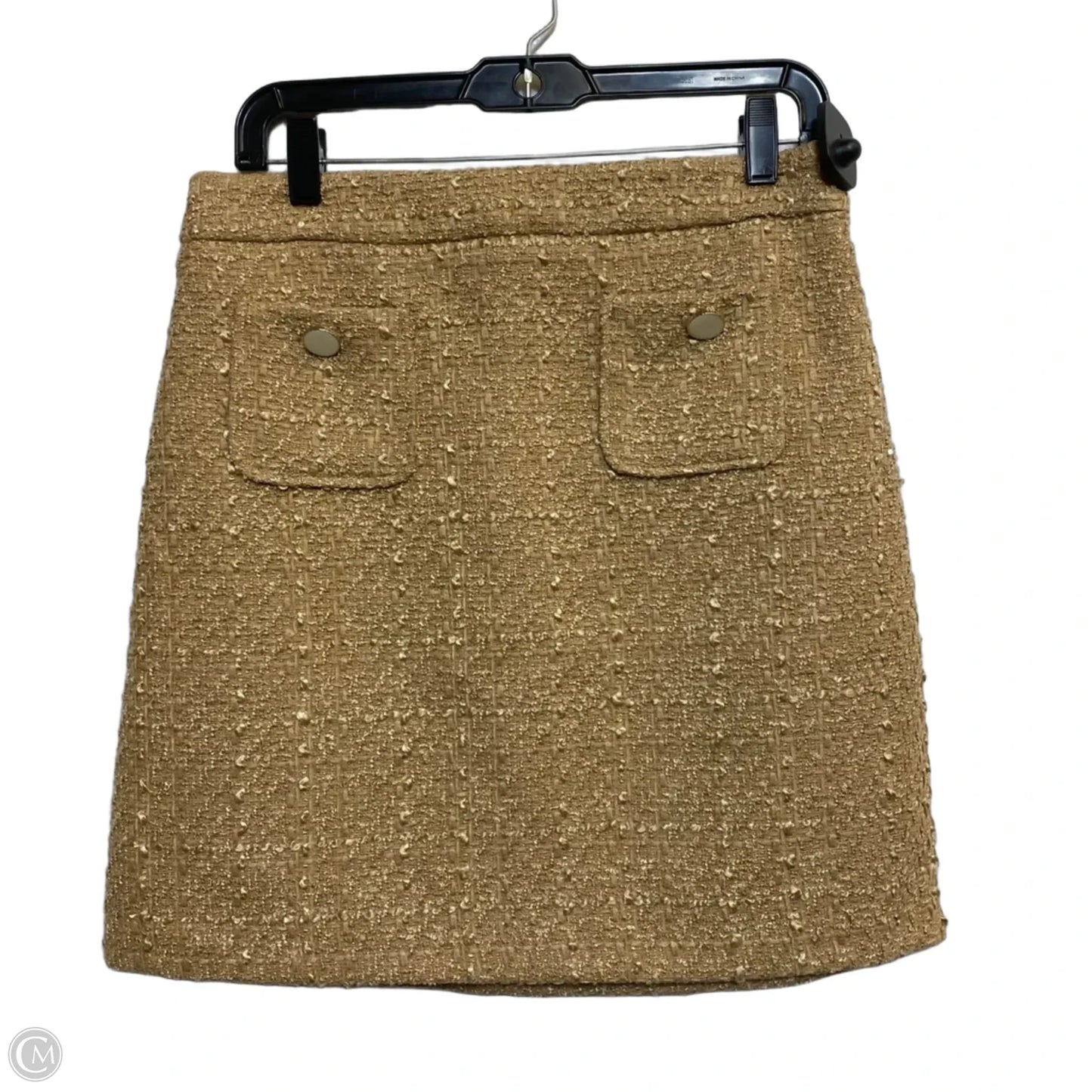 Skirt Mini & Short By Maison Damelie In Tan, Size: S