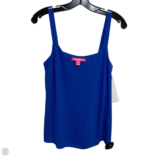 Top Sleeveless Designer By Lilly Pulitzer In Blue, Size: Xs