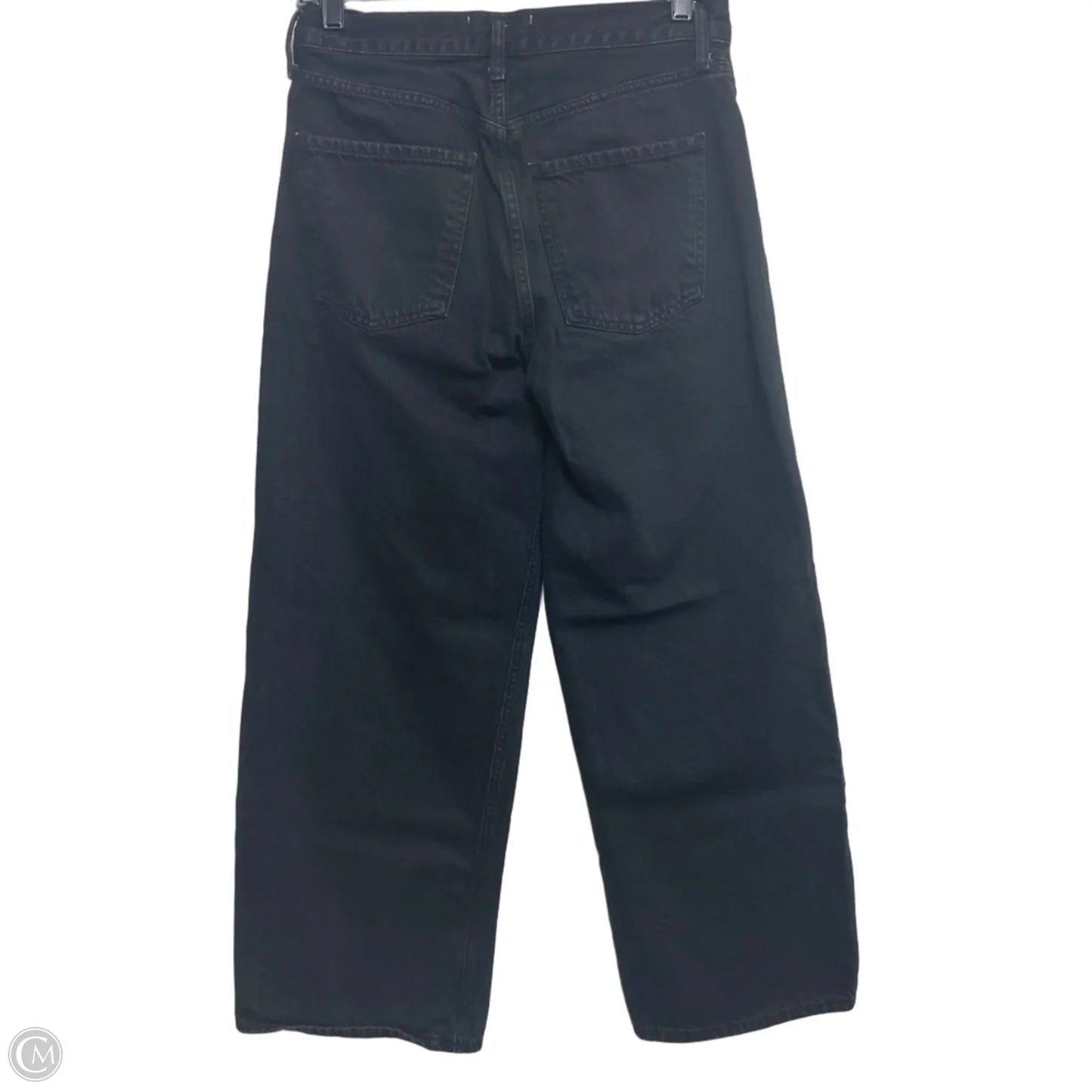 Jeans Designer By Agolde In Black Denim, Size: 6