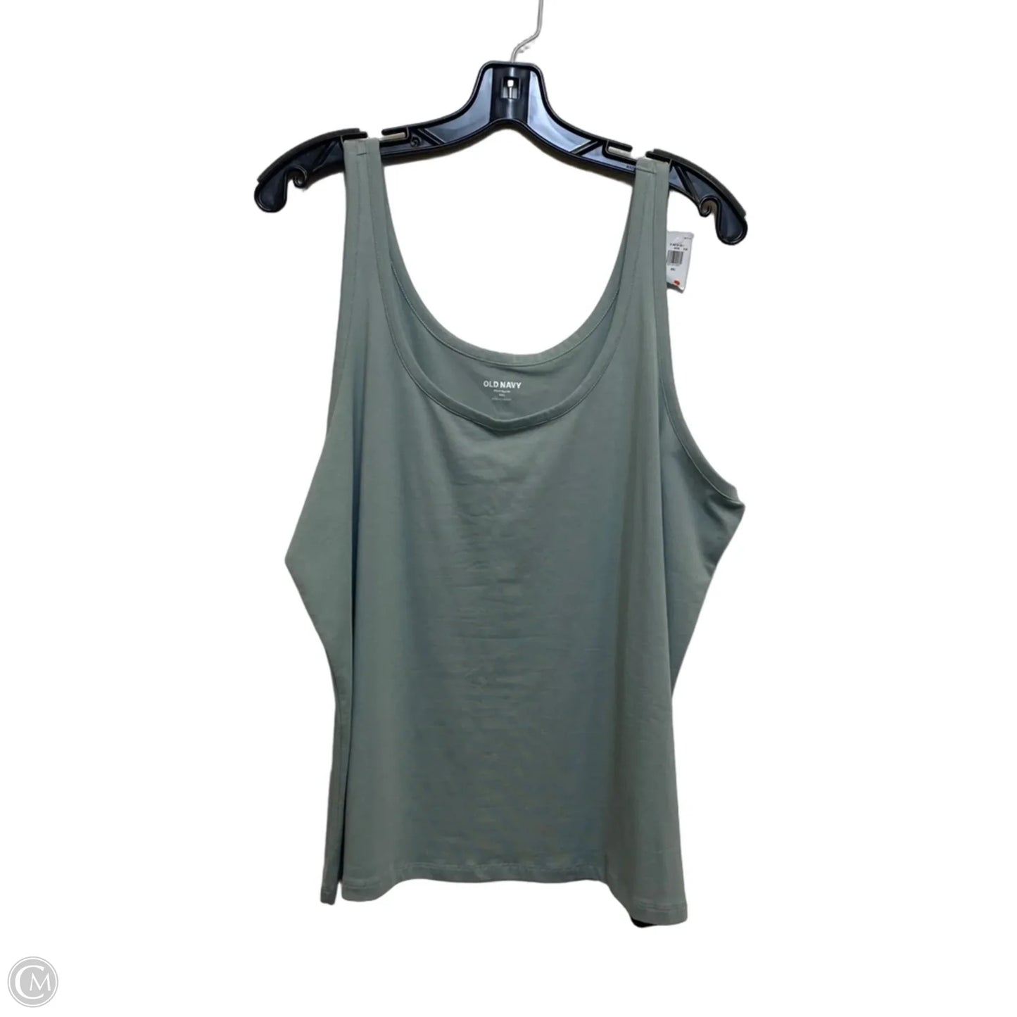 Top Sleeveless Basic By Old Navy In Green, Size: Xxl