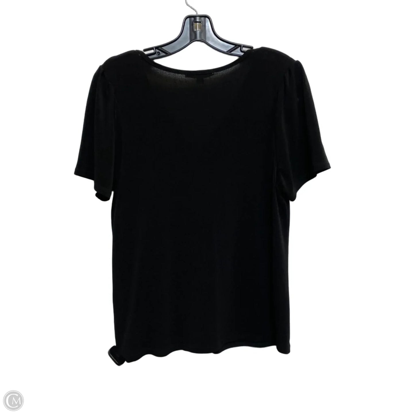 Top Short Sleeve By Green Envelope In Black, Size: S