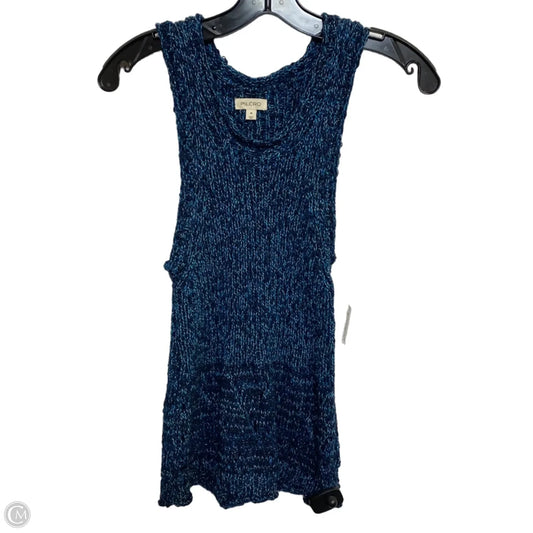 Top Sleeveless By Pilcro In Navy, Size: M