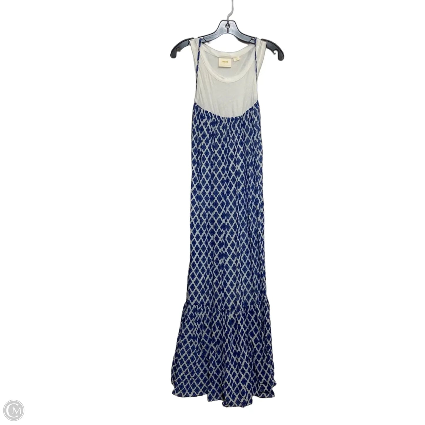 Dress Casual Maxi By Maeve In Blue, Size: S