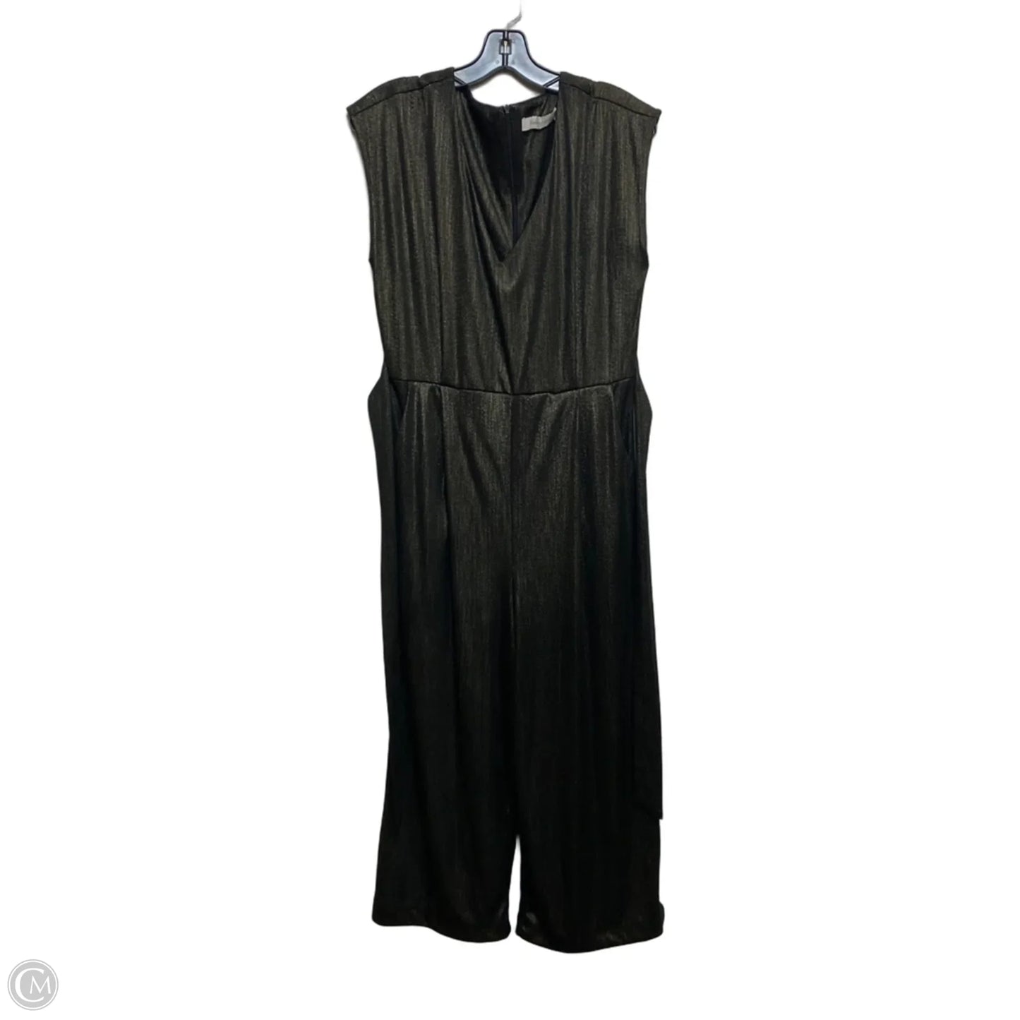 Jumpsuit By Bishop + Young In Black & Gold, Size: M