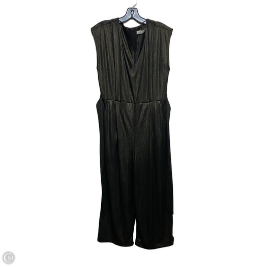 Jumpsuit By Bishop + Young In Black & Gold, Size: M