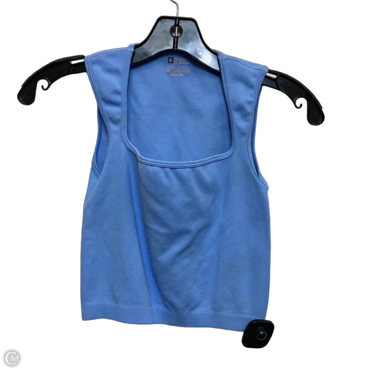 Top Sleeveless Basic By Cmf In Blue, Size: S