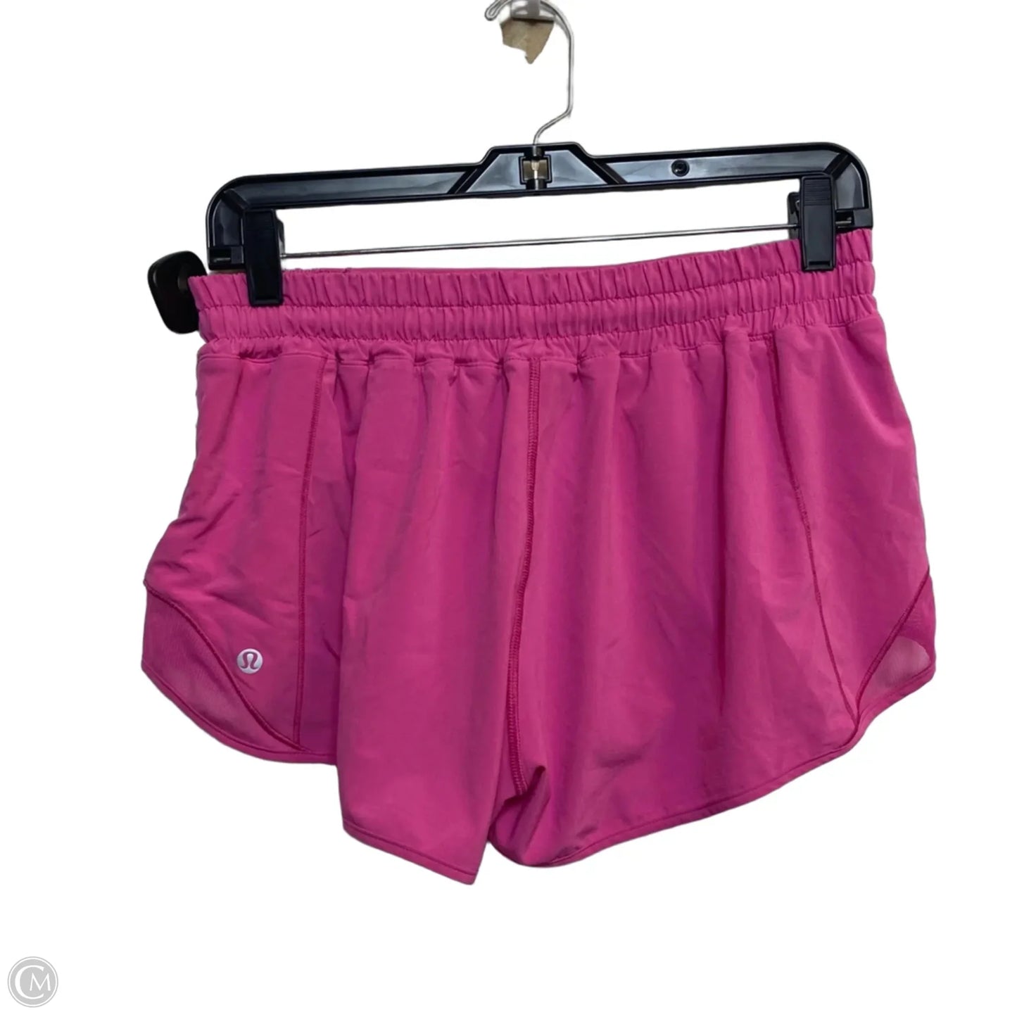 Athletic Shorts Designer By Lululemon In Pink, Size: M