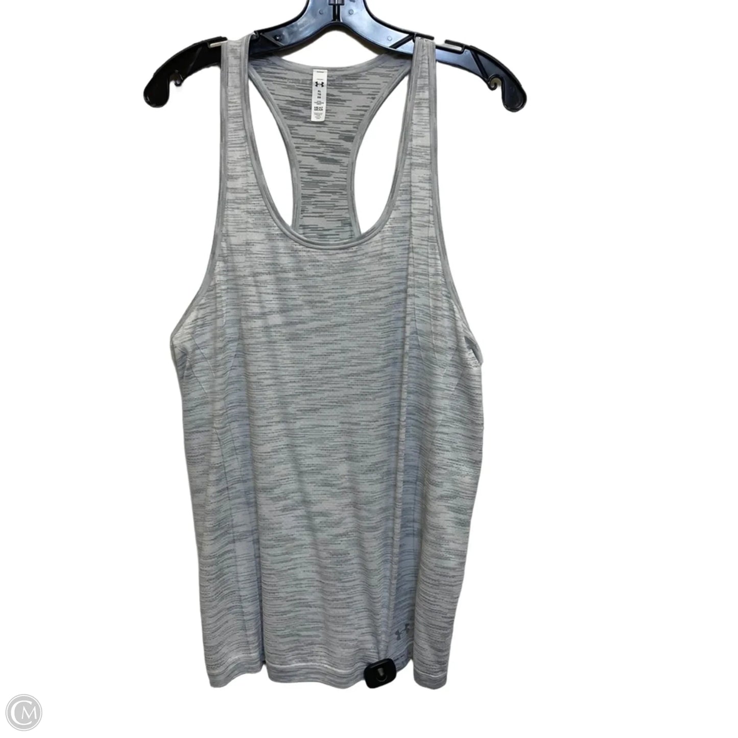 Athletic Tank Top By Under Armour In Grey, Size: Xl