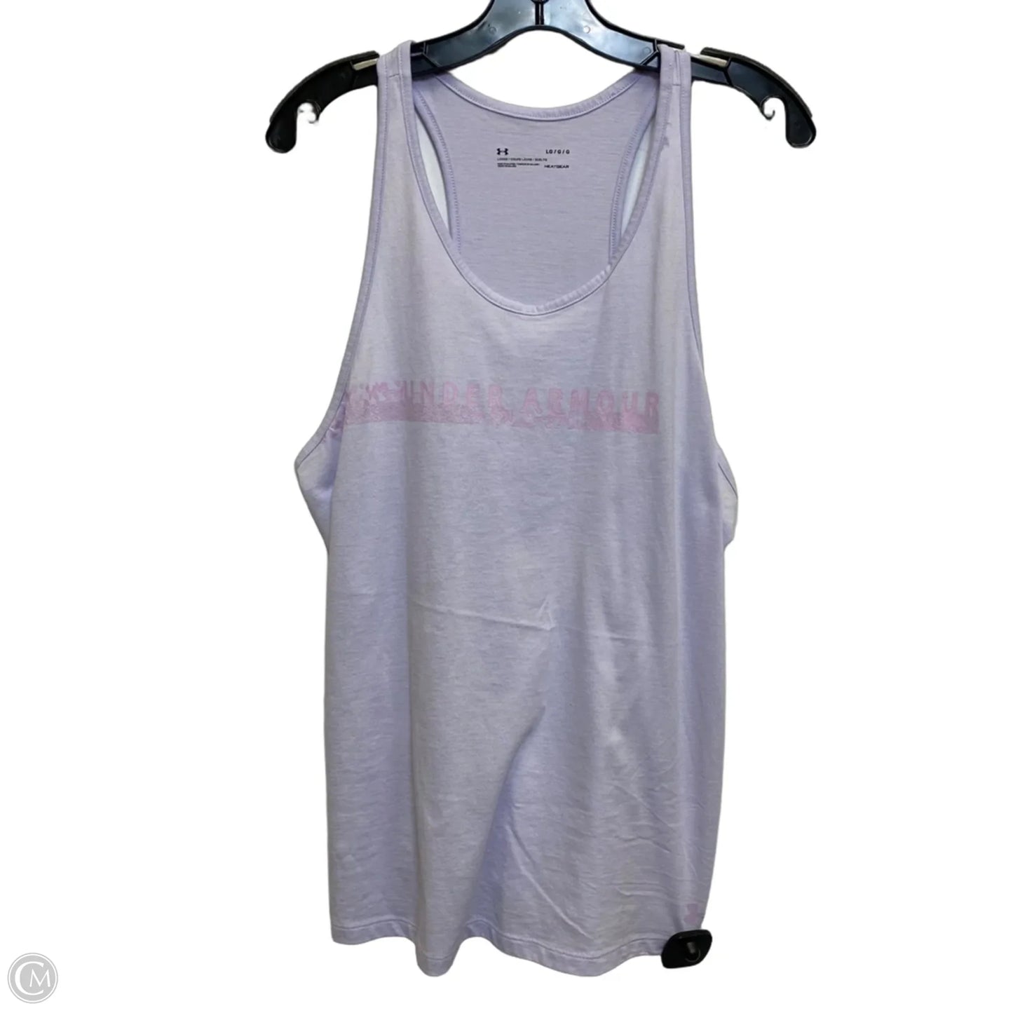 Athletic Tank Top By Under Armour In Purple, Size: L