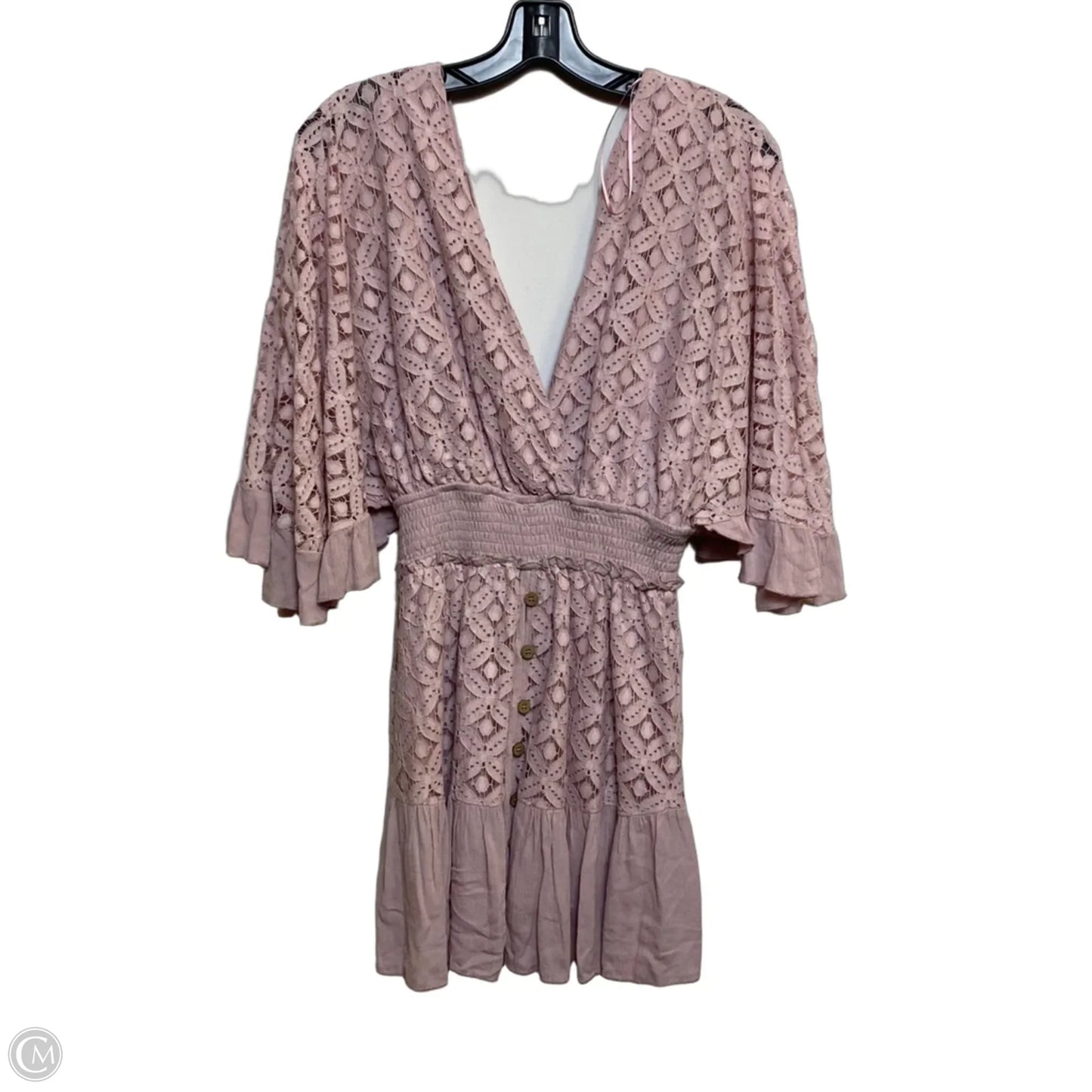 Dress Casual Short By Hyfve In Pink, Size: S