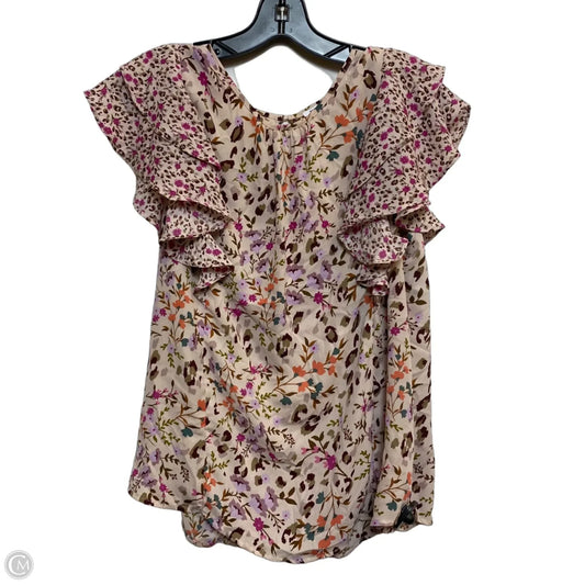 Top Sleeveless By Dr2 In Pink, Size: L