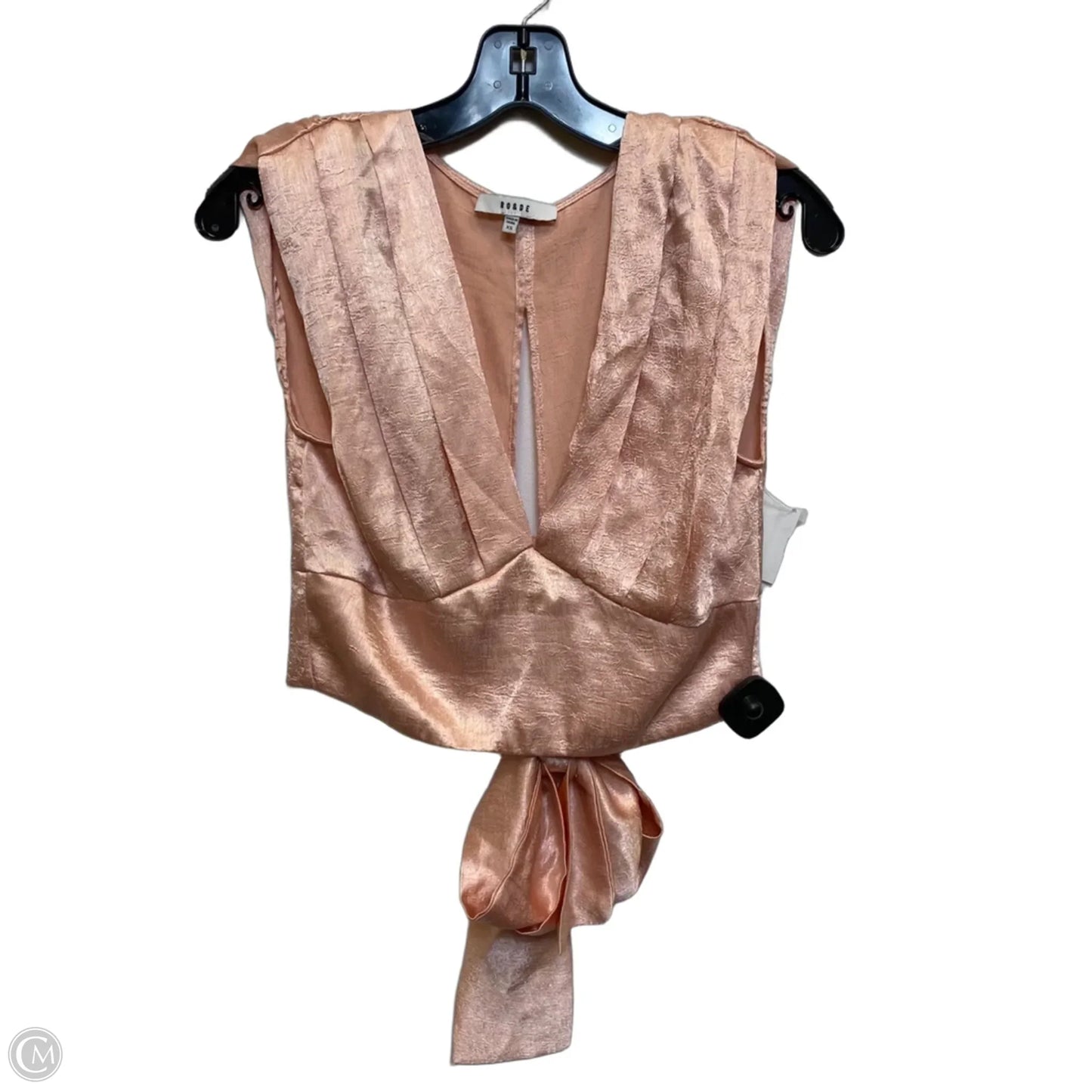 Top Sleeveless By Ro & De In Pink, Size: Xs