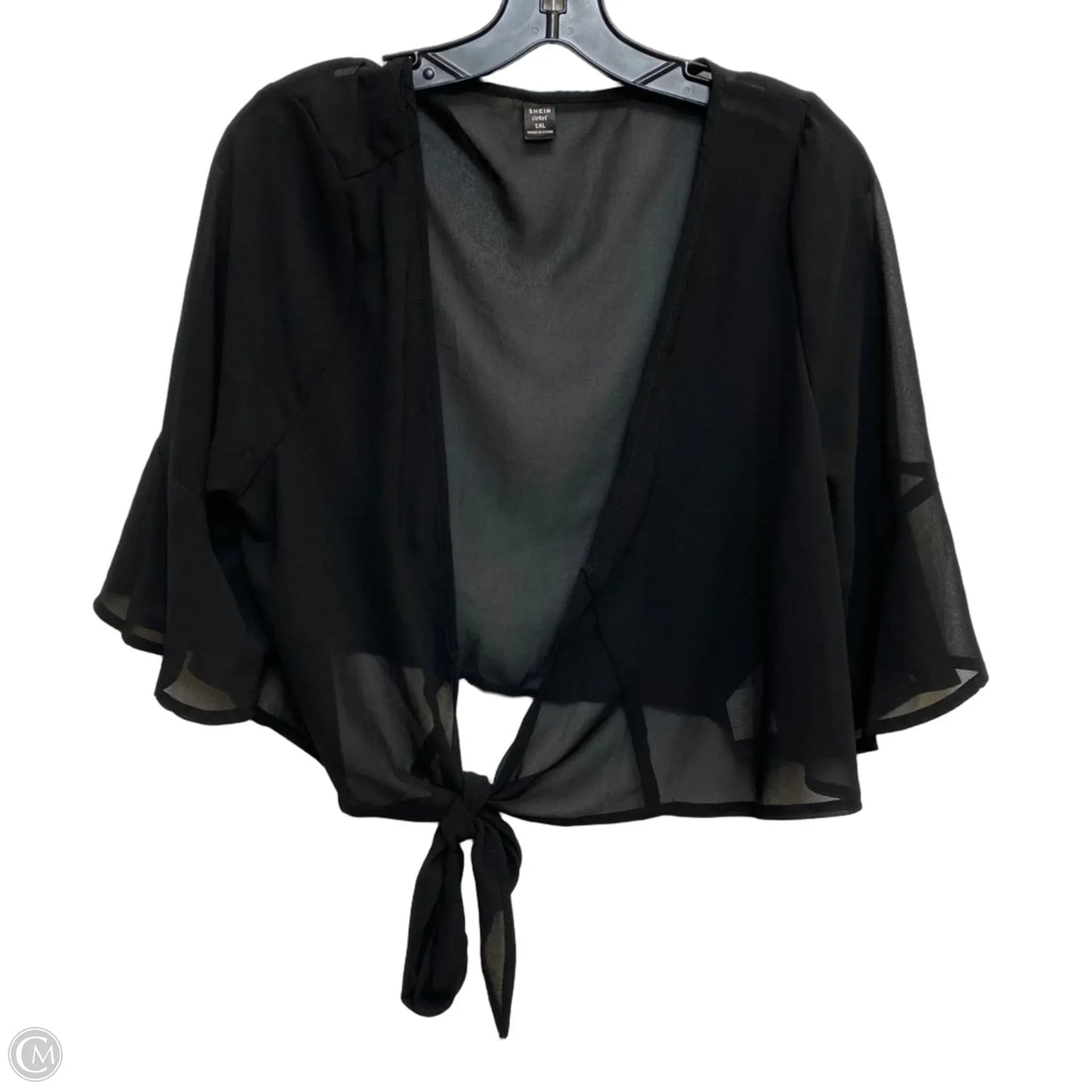 Kimono By Shein In Black, Size: 1x