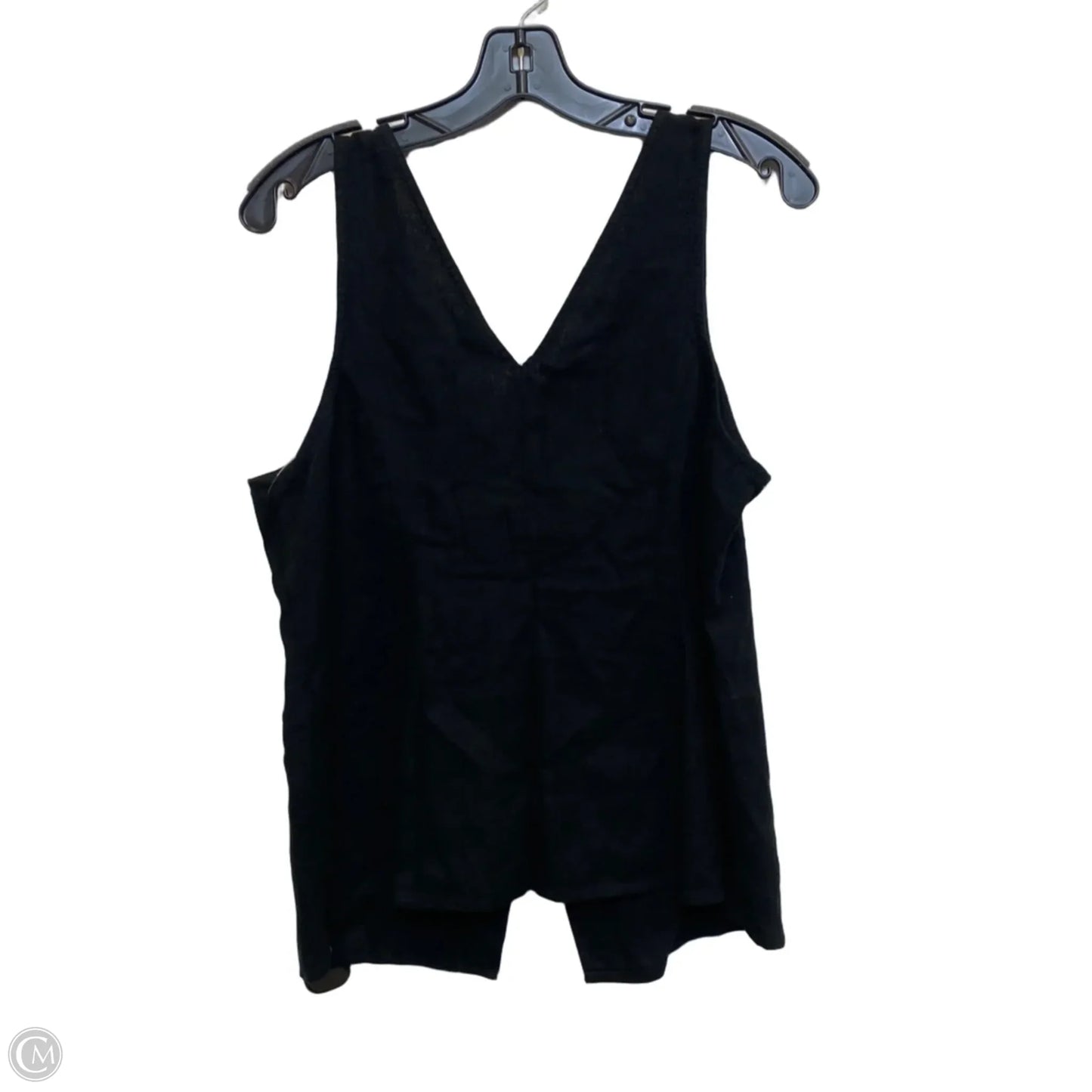 Top Sleeveless By A New Day In Black, Size: M
