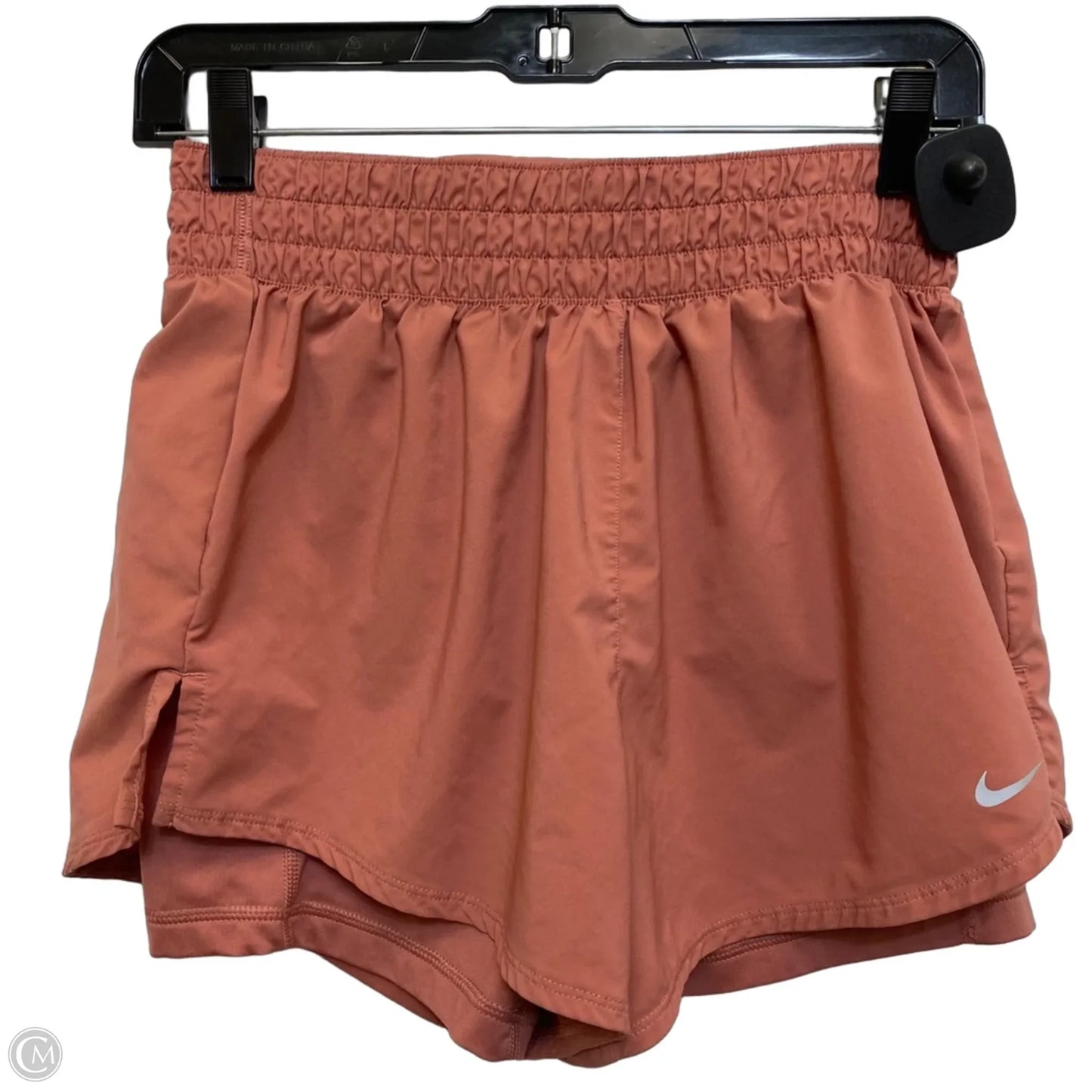 Athletic Shorts By Nike In Orange, Size: S