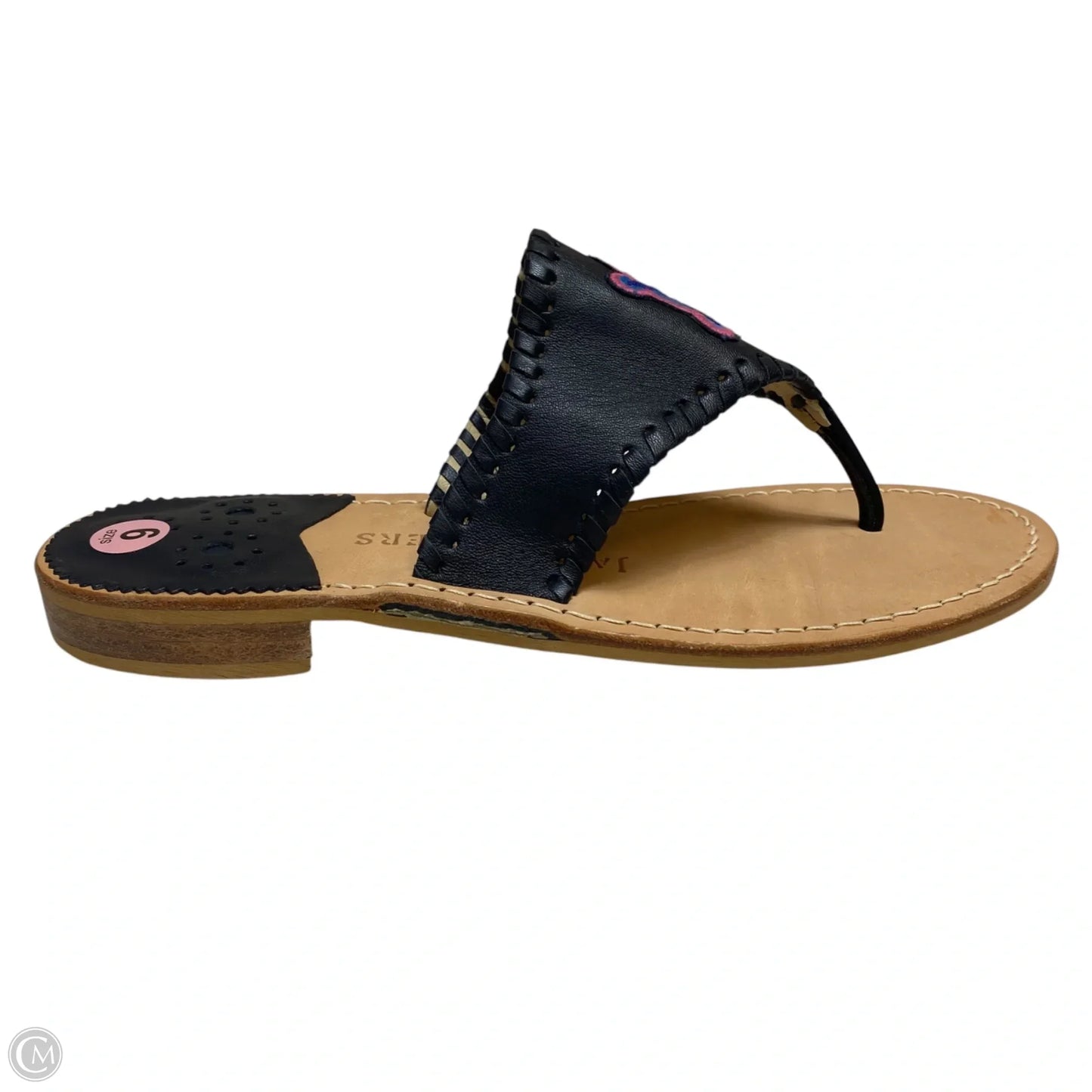 Sandals Designer By Jack Rogers In Navy, Size: 9
