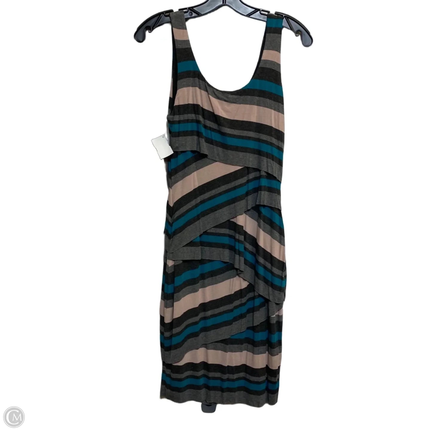 Dress Casual Short By Bailey 44 In Blue & Grey, Size: S