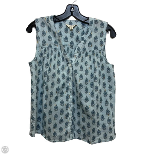 Top Sleeveless By Lucky Brand In Green, Size: S