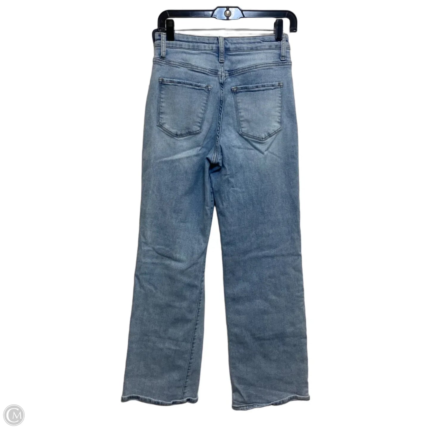 Jeans Straight By Vervet In Blue Denim, Size: 4