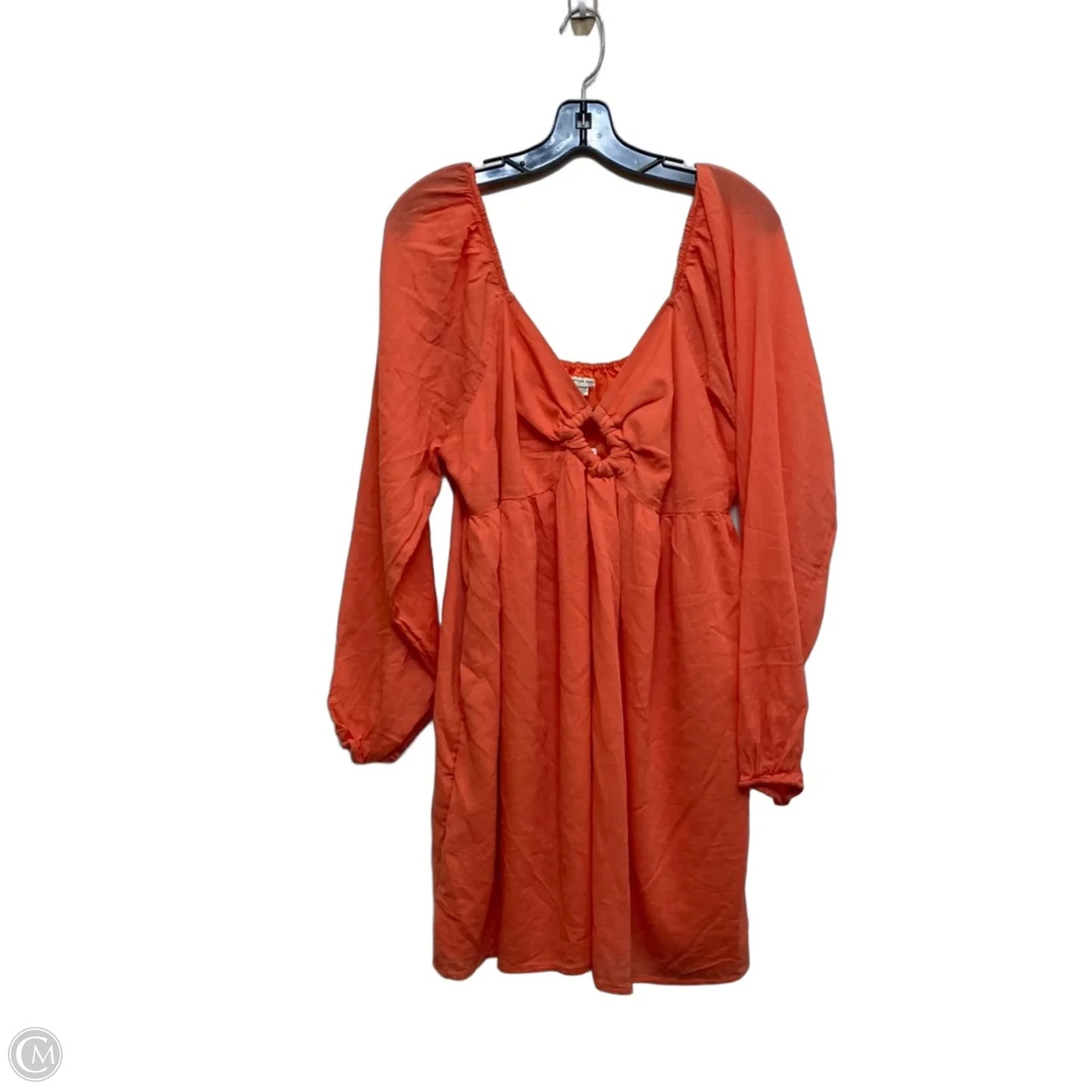 Dress Casual Short By American Eagle In Coral, Size: Xxl