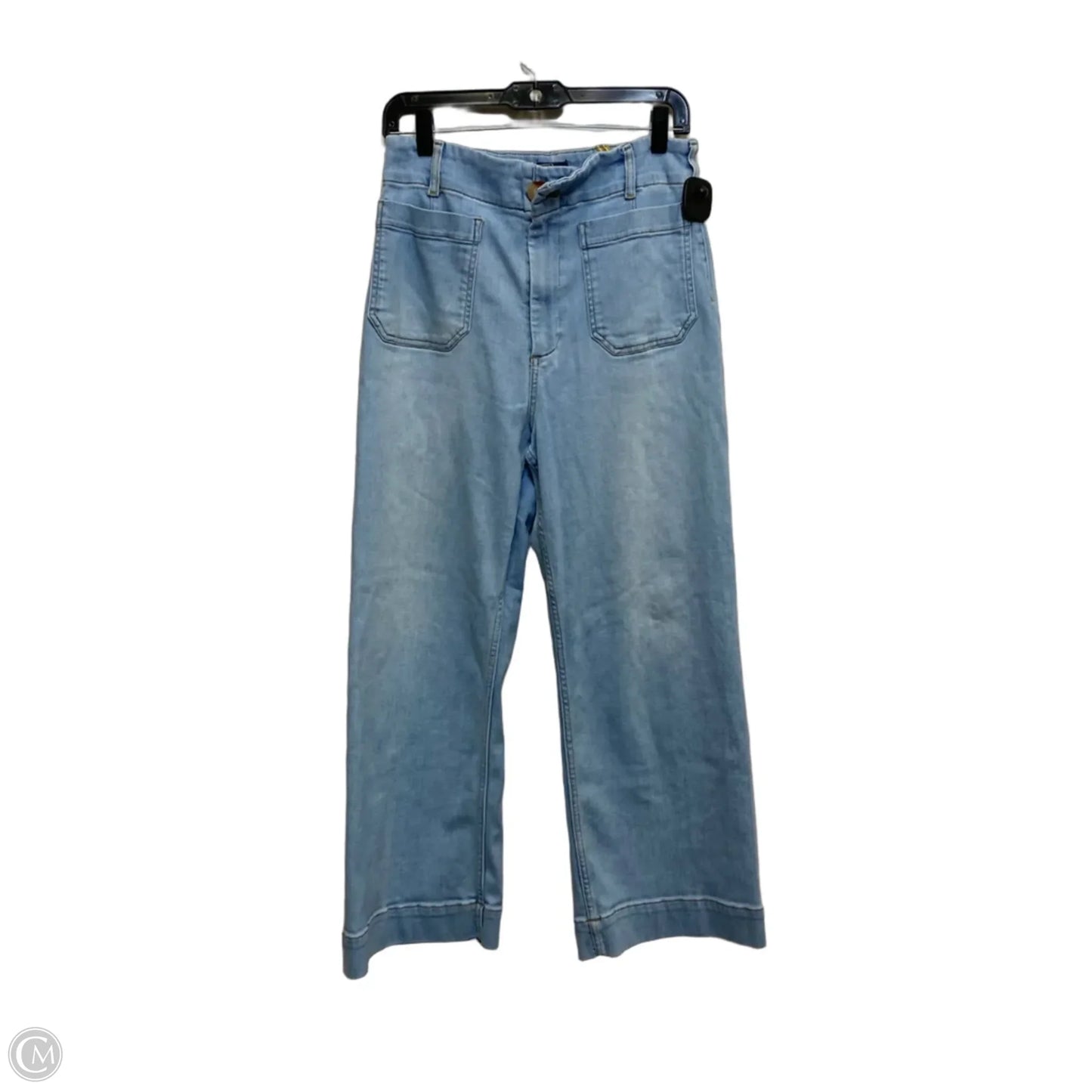 Jeans Wide Leg By Maeve In Blue Denim, Size: 12