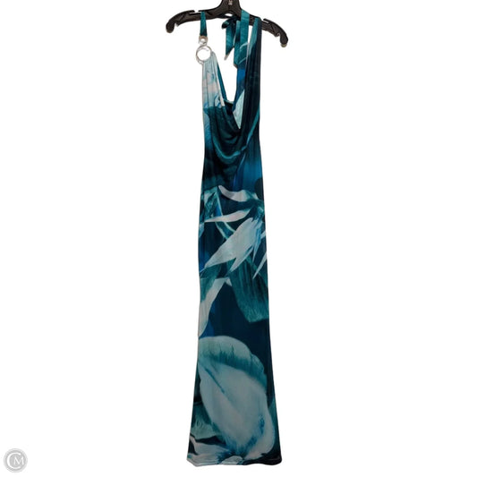 Dress Party Long By Windsor In Blue, Size: L
