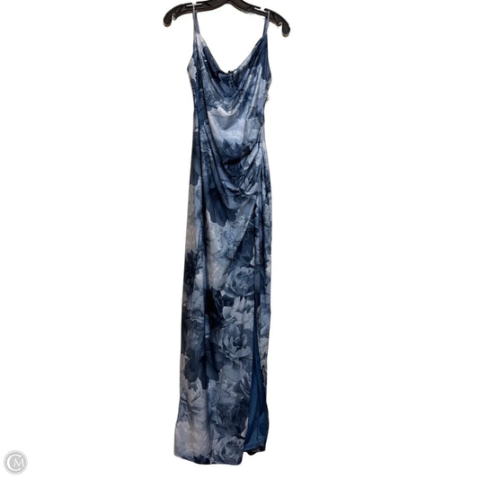 Dress Party Long By Windsor In Blue, Size: L