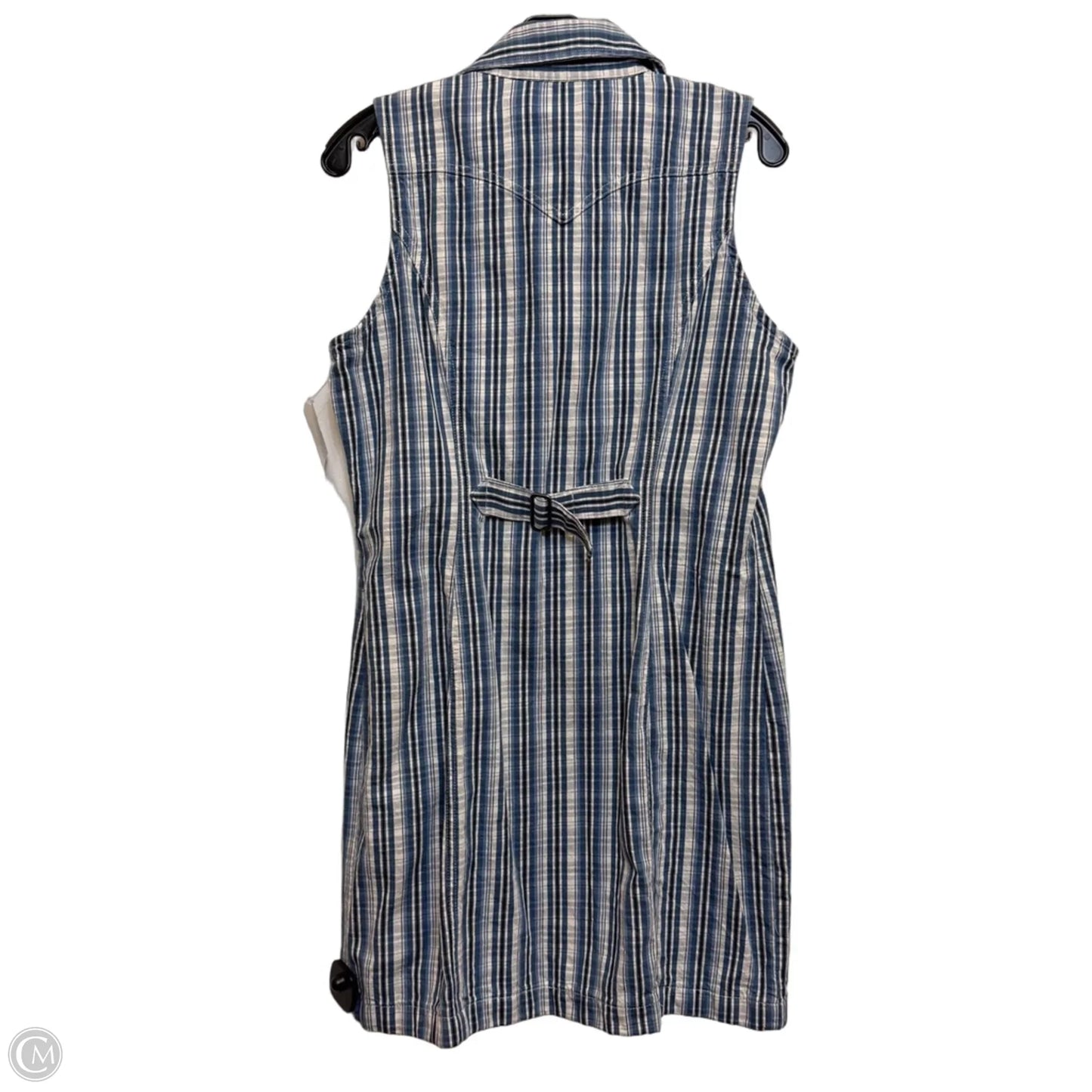 Dress Casual Short By Levis In Blue Denim, Size: L
