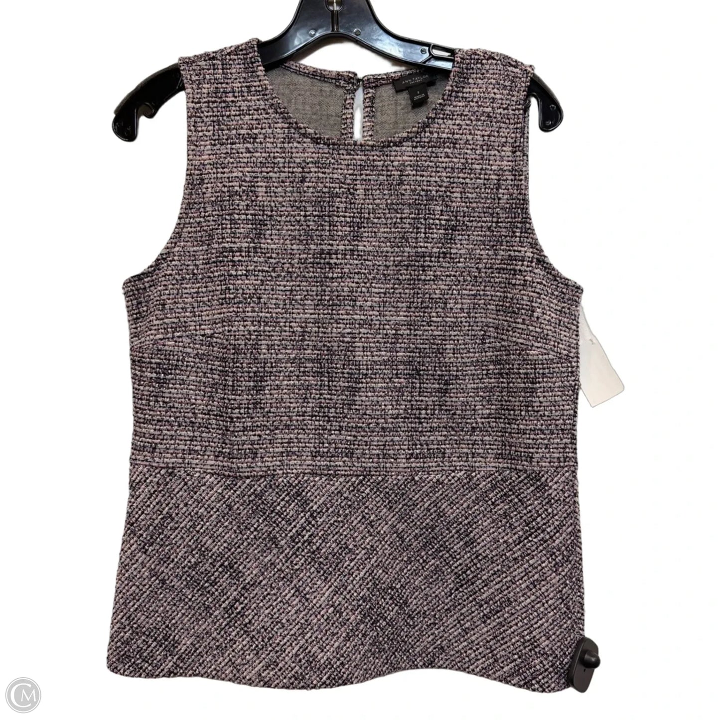 Top Sleeveless By Ann Taylor In Purple, Size: S
