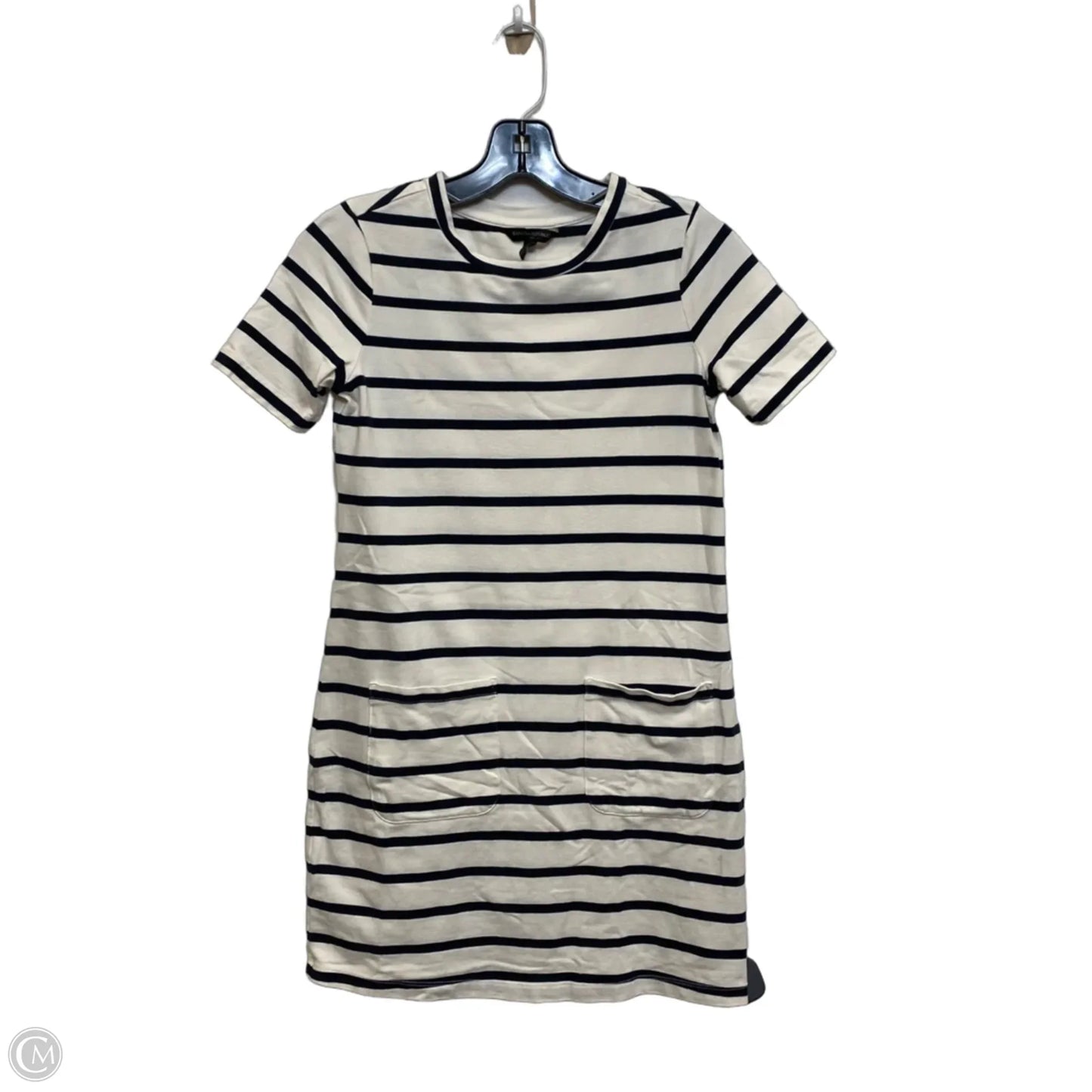 Dress Casual Short By Banana Republic In White, Size: Xxsp